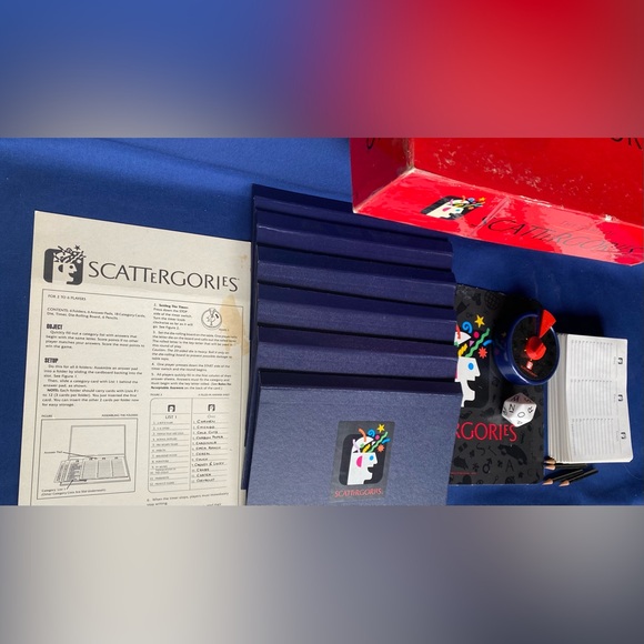 Vintage 1988 The Game Of Scattergories, From Milton Bradley (#4917), Complete - Picture 2 of 10